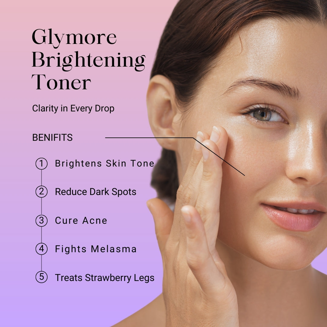 Glymore Brightening Toner (7% Glycolic Acid with Tartaric Acid)